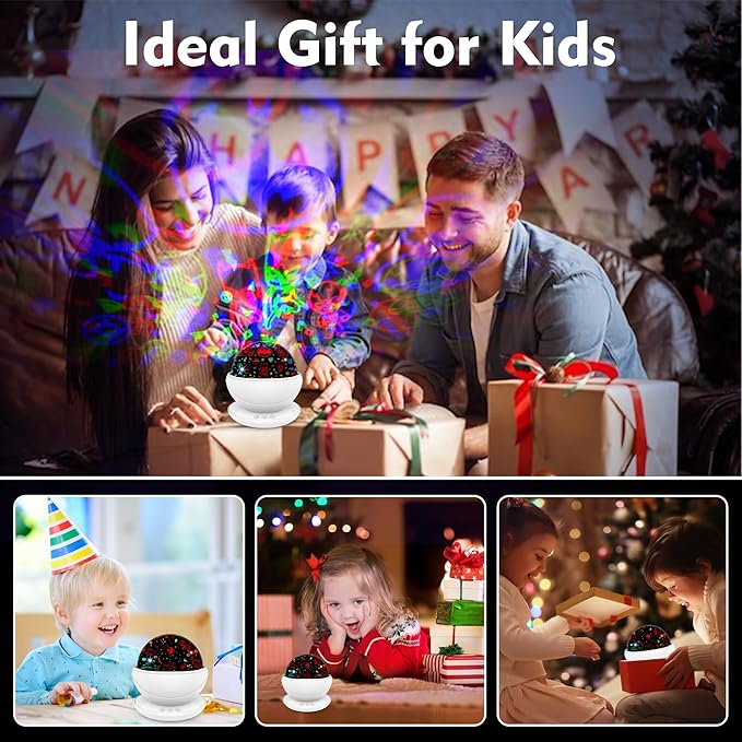 VANSHINIEER Batman Night Light Projector for Boy,Kids Night Lights with Batman and Dinosaur Theme,360 Degree Rotation,15 Mode Color Changing,Birthday Gift Toys
