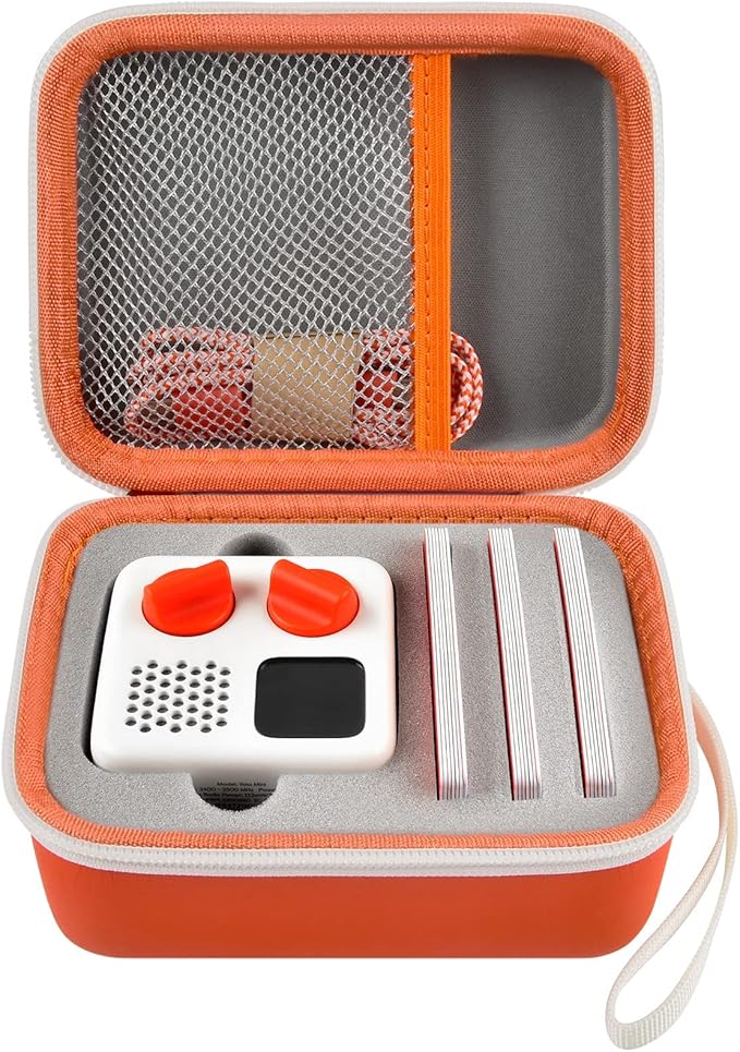 casmilee Travel Case Compatible with Yoto Mini and Case Compatible with Little Tikes Story Dream Machine Starter Set Bundle
