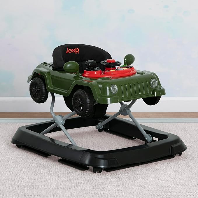 Jeep Wrangler Activity Walker by Delta Children, Green