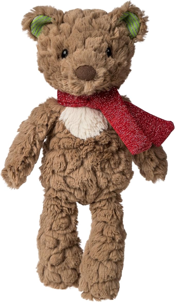 Mary Meyer Stuffed Animal Putty Collection Soft Toy, 11-Inches, Twinkles Teddy Bear