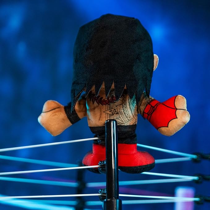 Bleacher Creatures WWE Roman Reigns 8" Kuricha Sitting Plush - Soft Chibi Inspired Toy
