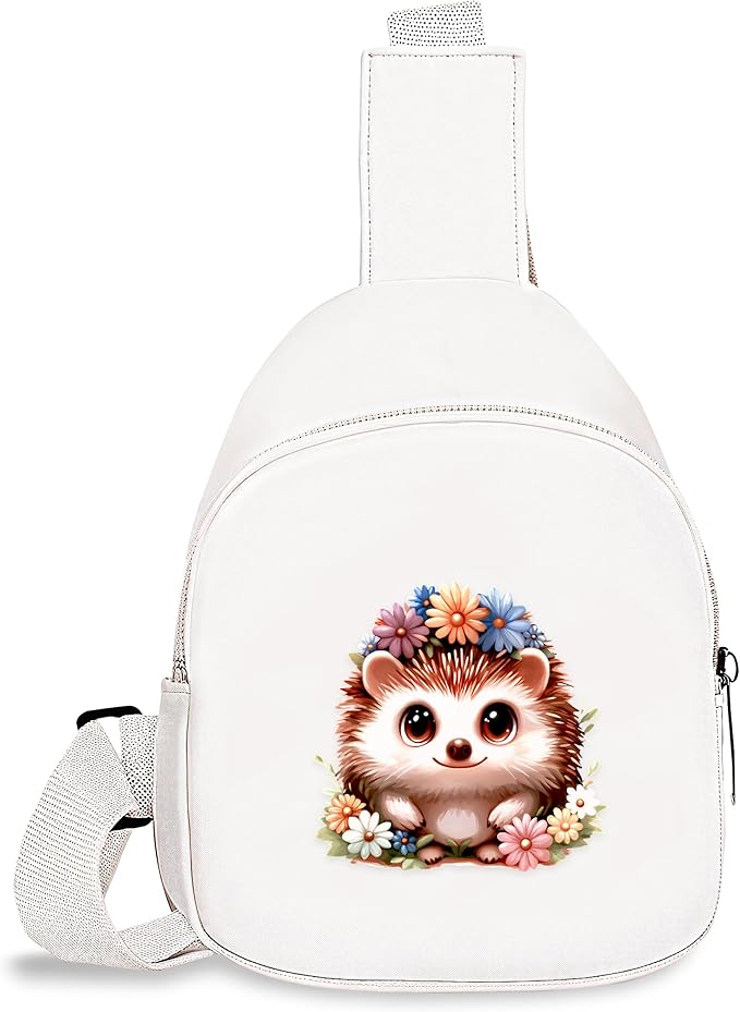 Hedgehog Mini Sling Bag, Crossbody Bag, Toddler Purse For Kids Girl, Birthday Gift For 4 5 6 7 8 9 10 11 12 Year Old Gifts For Daughter, Granddaughter, Sister, Niece!