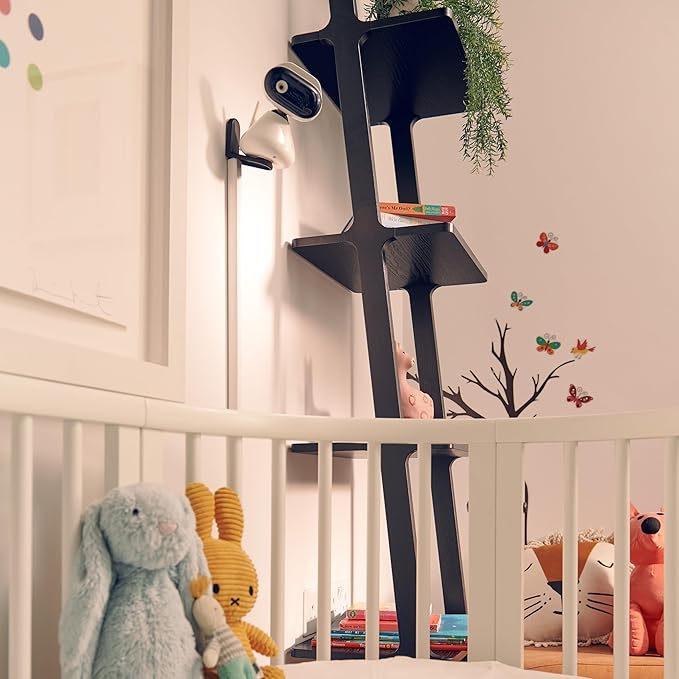 Motorola Nursery Video Baby Monitor with Camera and Audio, Wall or Table Mount, 1000ft Range, 2-Way Audio, Temperature Sensor, Lullabies, White Noise, No WiFi, PIP1500