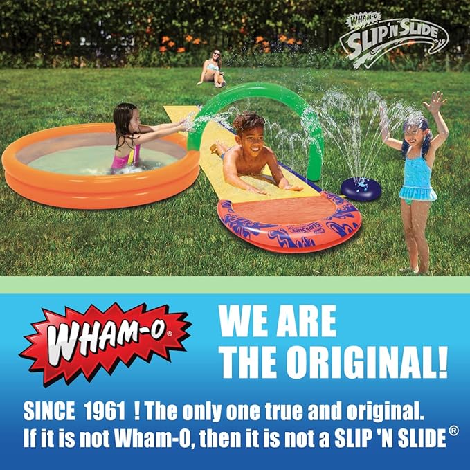 Wham-O Slip N Slide- Water Park, Multicolor