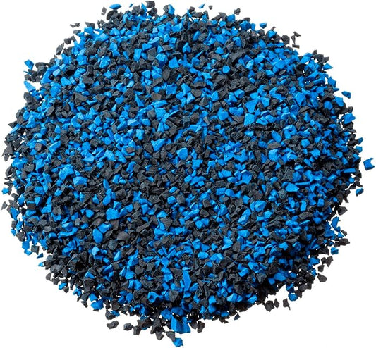 Poured-in-Place Surfacing Repair Kit Fix Rubber Playground (Blue/Black, XL)
