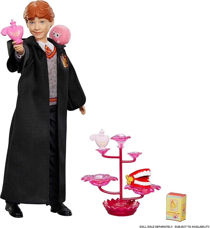 Mattel Harry Potter Toys, Diagon Alley Collectible Shops, Weasleys’ Wizard Wheezes with 7 Movie-Inspired Accessories and Surprises
