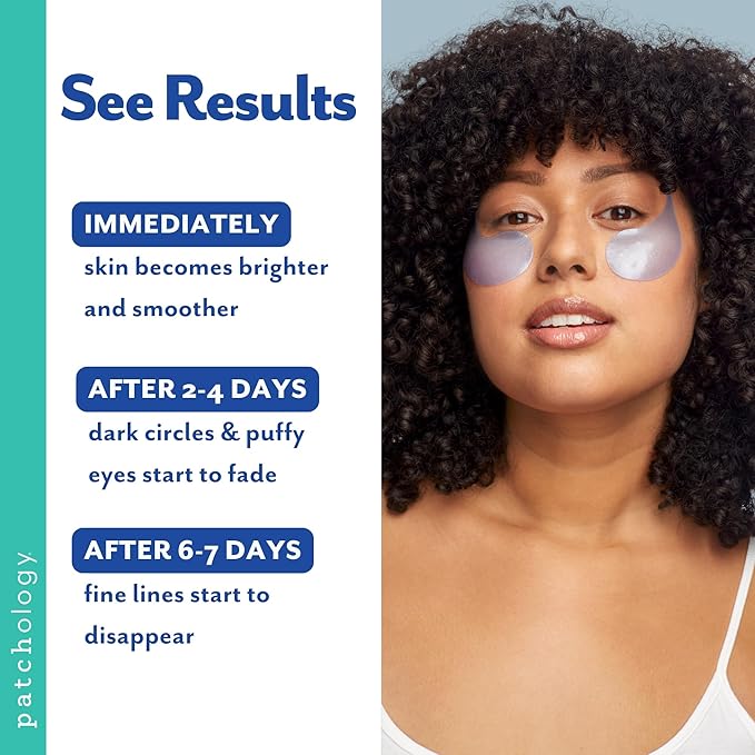 Patchology FlashPatch Restoring Night Eye Gel Patches with Retinol, Squalane & Peptides – Hydrogel Under Eye Masks for Fine Lines, Dark Circles & Puffiness – Overnight Eye Care (5 Pairs)