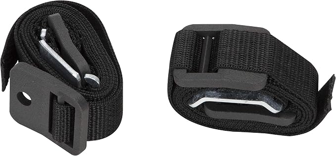 Safety 1st TV & Furniture Safety Straps, Black, Screws Included, 2‑Count (Pack of 3)