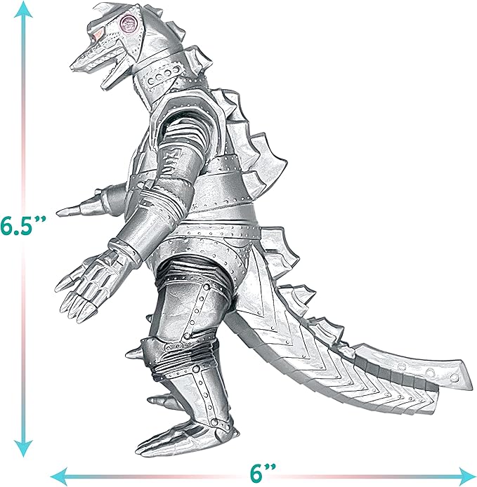 TwCare MechaGodzilla Mecha Godzilla vs. Kong Toy Action Figure, 1974 Movie Series Movable Joints King of The Monsters Birthday Kid Gift, Travel Bag