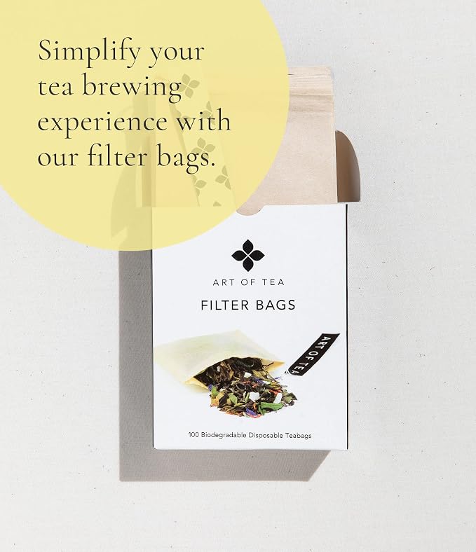 Art of Tea Egyptian Chamomile Tea, Organic 1oz Tin Loose Leaf Herbal Tea, Caffeine Free Whole Chamomile Flowers, Premium Floral Herbal Tea