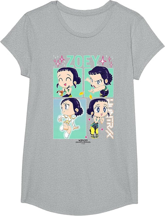 Kpop Demon Hunters Zoey Officially Licensed T-Shirt