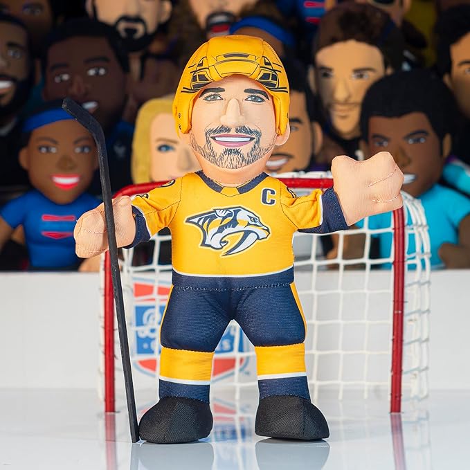 Bleacher Creatures Nashville Predators Roman Josi 10" Plush Figure- A Superstar for Play or Display