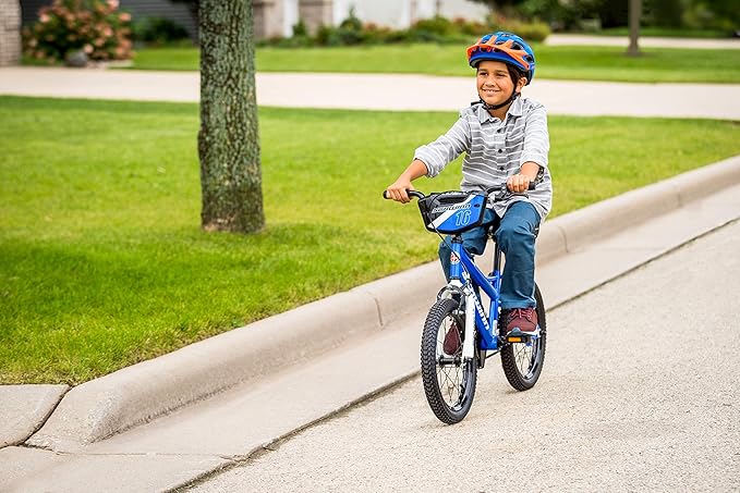 Schwinn Elm and Koen Bike or Balance Bike, 12-18 Inch Bike for Kids Ages 2-13, Black, Blue, Red, Teal, Pink or Purple, SmartStart Ergonomic Design, Adjustable Seat Grows with Child, Training Bicycle