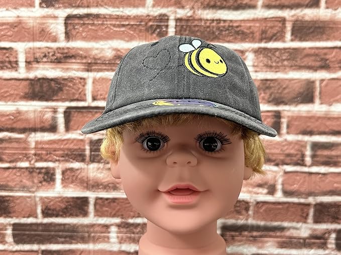 Embroidered Animal Baseball Hats for Boy and Girl