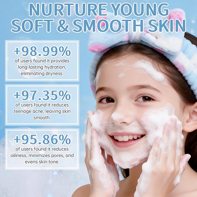 Milk Skincare Set for Kids & Teens 12PCS - Milk Skin Care for Girls Ages 8-12, Milk Extract Skincare for Beginners with Niacinamide & Hyaluronic Acid - Moisturizing Skin Kit for Daughter, Girls