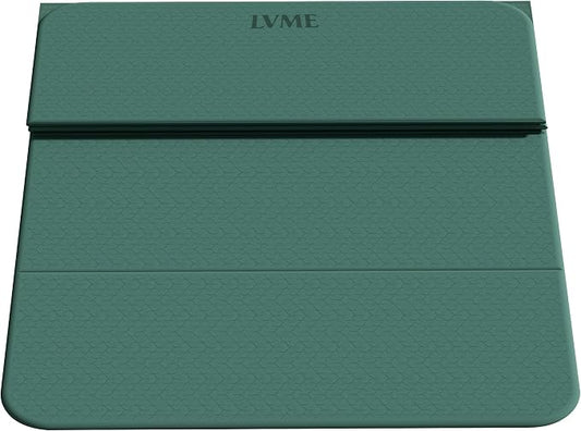 Foldable Yoga Mat 75"x31" – 0.24" Thin | Easy to store & carry – takes little space. Exercise mat: non-slip for home gym. Pilates mat: odor-free & easy-clean.