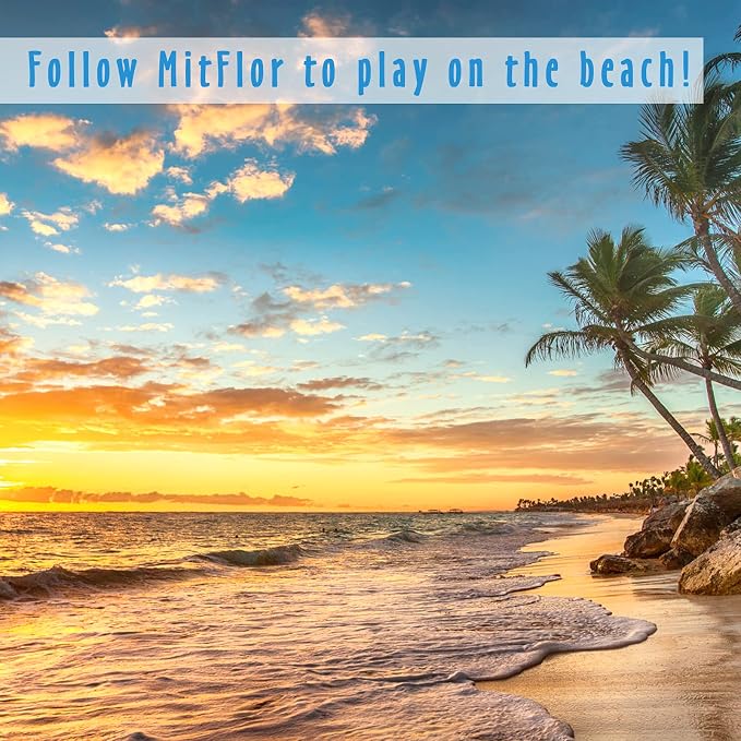 Beach Fragrance Oils Set, MitFlor Essential Oils for Diffusers for Home, 6x10ml, Fragrance Oil for Soap Candle Making, Premium Summer Diffuser Oils Scents, Pink Sands, Ocean Mist and More