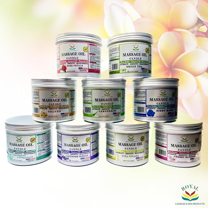 Massage Oil Candle (Lemongrass)