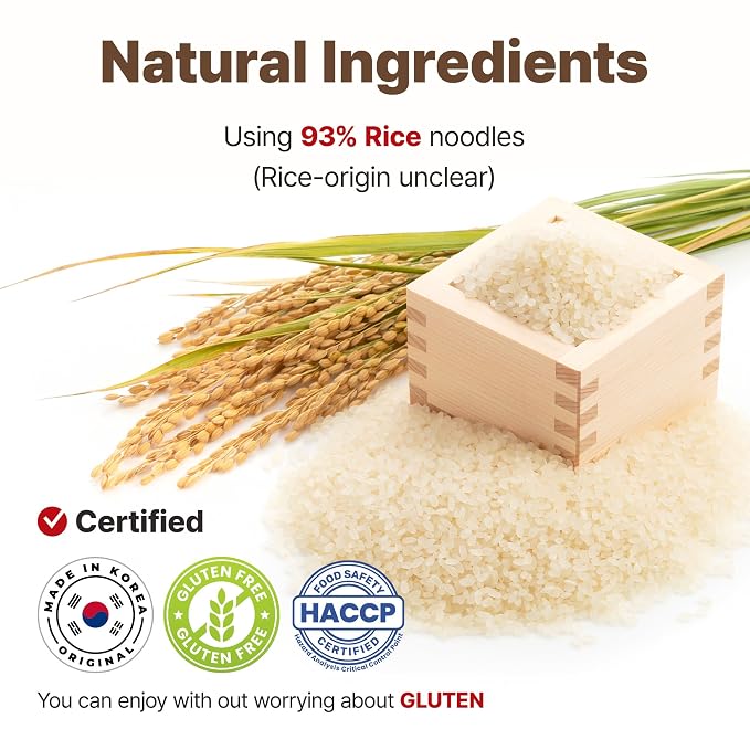 Sempio Rice Noodles, Korean Somen, Gluten-Free, 28.2 oz / 800 g | 93% Rice-Based Thin & Soft Pasta Alternative: Allergen-Friendly, Perfect for Healthy Ramen, Guksu, Udon