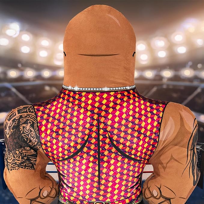 Bleacher Creatures WWE Dwayne The Rock Johnson Final Boss 24" Bleacher Buddy - Soft Plush Toy