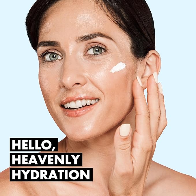 Eclat Skincare Hyaluronic Acid Cream – Hydrating Moisturizer with Ceramides & Vitamin B5 - Hyaluronic Acid Moisturizer for Soothing Dull & Dry Skin - Anti Aging Face Cream for Women and Men 50 ml
