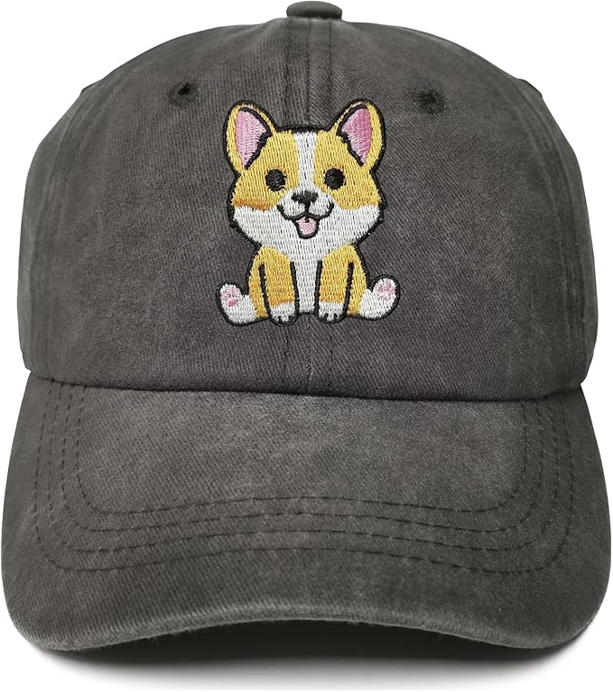 Embroidered Animal Baseball Hats for Boy and Girl