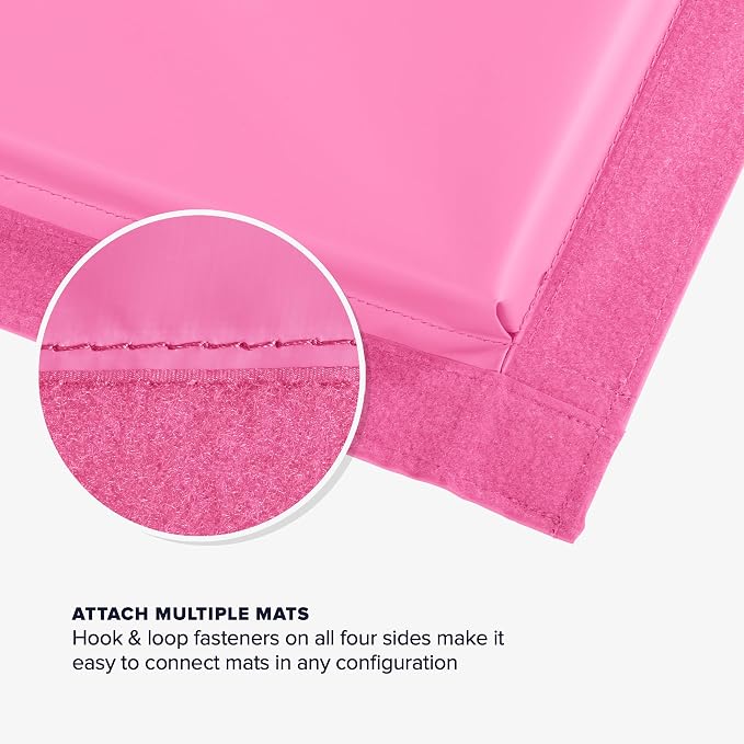 We Sell Mats - 4 ft x 6 ft x 2 - Personal Fitness & Exercise Mat for Home Workout - Lightweight and Folds for Carrying – All Purpose Gym Mat – Thick Mat for Yoga, Pilates, Stretches, Floor Exercises