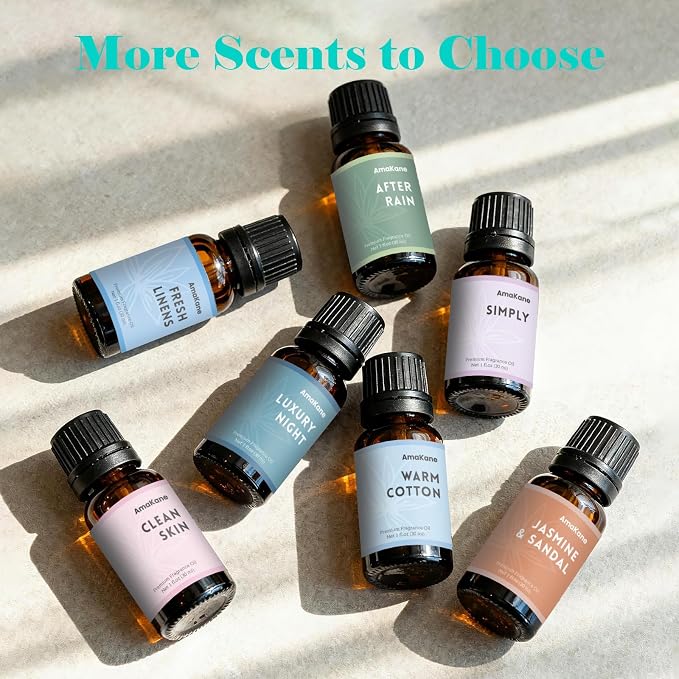 AmaKane Beach Vibes Fragrance Oil for Aromatherapy, Beach Essential Oil for Diffusers for Home, DIY Candle Making Scents, Summer Fragrance Oil for Soap Making, 30ml