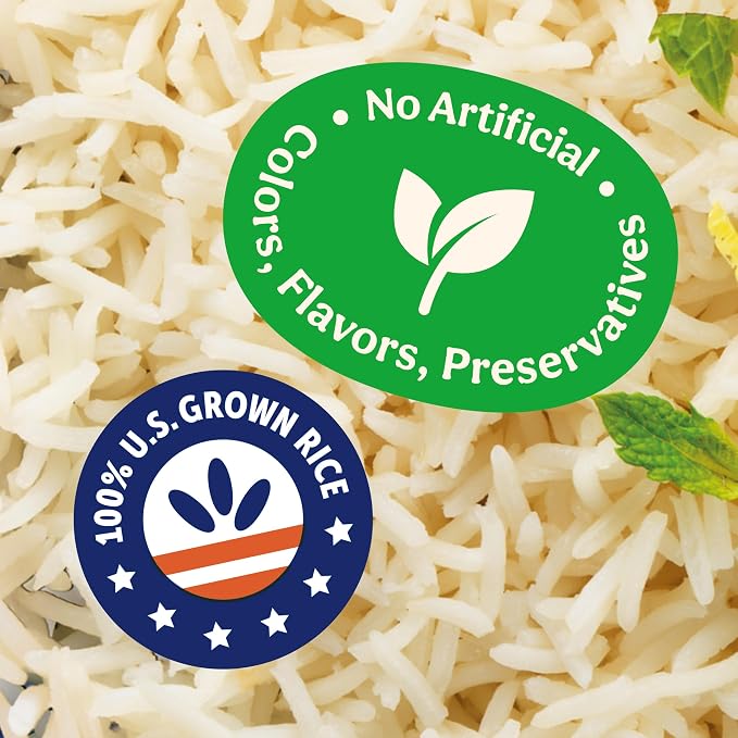 BEN'S ORIGINAL Ready Rice Basmati Rice, Easy Side Dish, 8.5 oz Pouch, (Pack of 12)