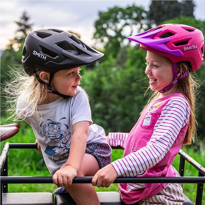 Smith Sidekick Jr Children' s Cycling Helmet – Kids MTB Bike Helmet with MIPS Technology – Lightweight Protection for Boys + Girls – Integrated Visor