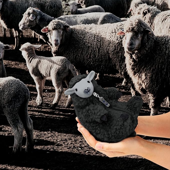 AGRIMONY Cute Shaved Sheep Stuffed Animals,Small Plushies Kawaii Lamb Plush Toys, Easter Valentines Mothers Day Birthday Christmas Funny Gifts Sheep Decor for Kids Girls Boys Teens Women