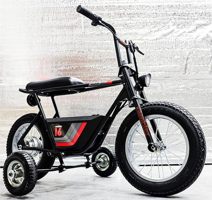 Hardline Products USA Wheels for Tots Training wheels for Razor Rambler 12 & 16 24v-36v Electric Minibike - 1602-UT-Rambler