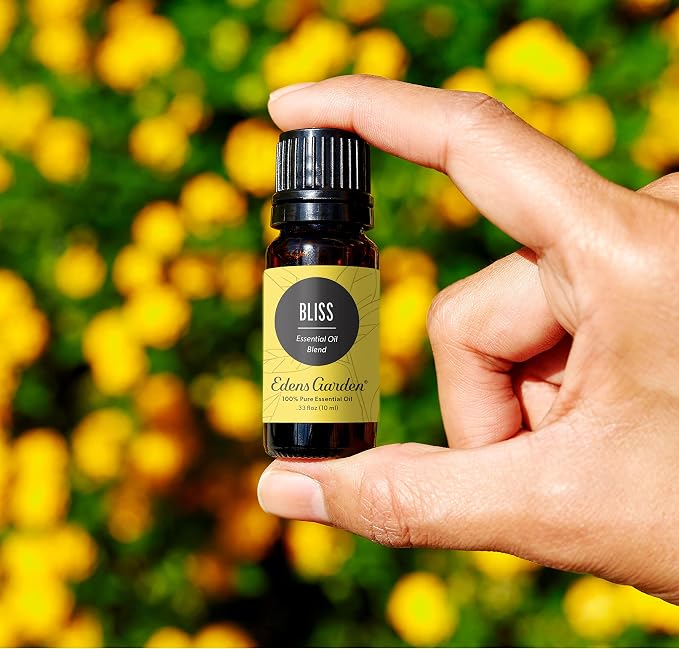 Edens Garden Bliss Essential Oil Blend- 100% Pure Premium Grade, Undiluted, Natural, Therapeutic, Aromatherapy, The Best for Diffusing, Candle, Laundry, Humidifiers 10 ml (.33 fl oz)