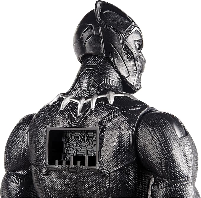 Marvel Avengers Titan Hero Series Black Panther Action Figure, 12-Inch Toy, Inspired by Marvel Universe, for Kids Ages 4 and Up