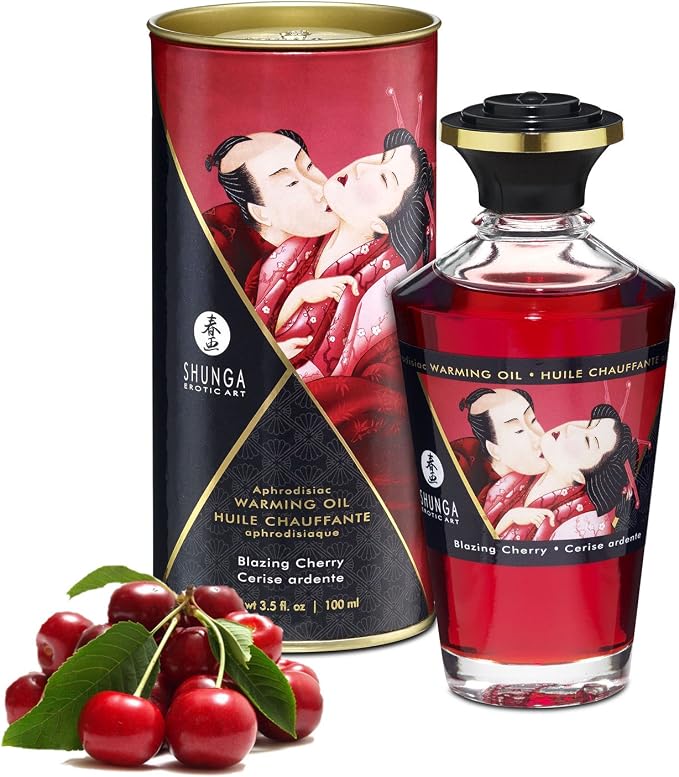 Cherry Aphrodisiac Oil 100ml - CC812000 by Shunga