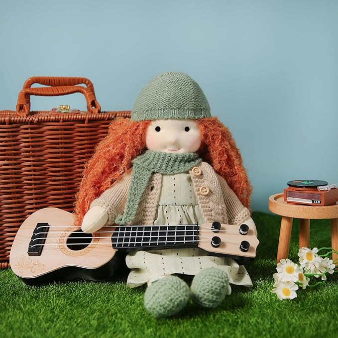 Waldorf Handmade Rag Doll - Personalized Collectors Plush for Kids Birthday Present With Beautiful Present Box-Cook 12"