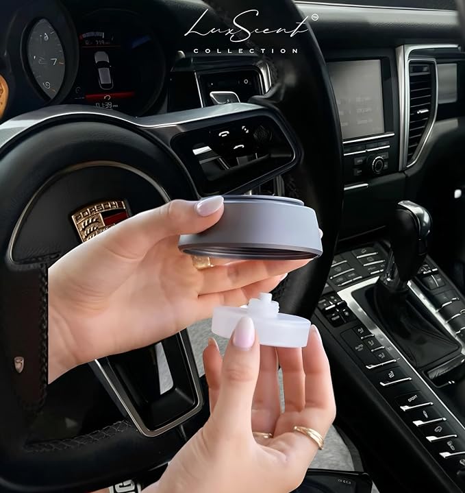Iconic Baccarat Rouge Aroma Car Diffuser Cartridge Fragrance Refill 20ML Compatible with All Ultrasonic Smart Car Diffusers - Luxury Hotel Fragrance - Aromatherapy - Ideal for Cars, Trucks & More