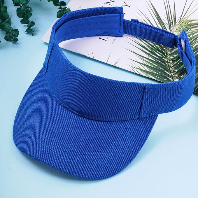 Marrywindix 1 Piece of Sport Wear Athletic Visor Sun Sports Visor Hat Visor Adjustable Cap for Women and Men