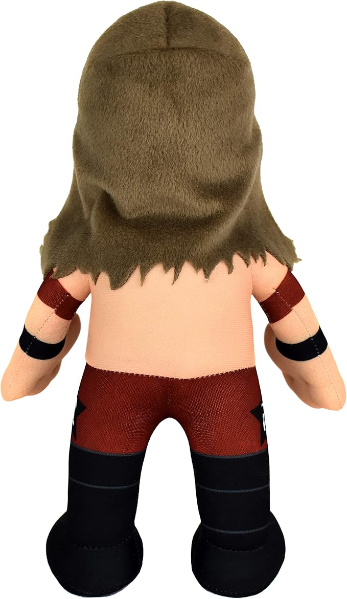 Bleacher Creatures WWE Edge 10" Plush Figure - A Wrestling Legend for Play and Display