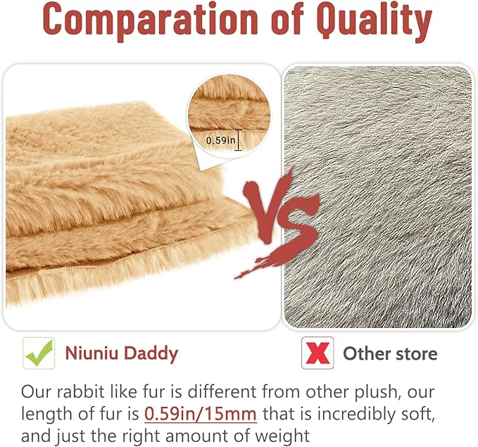 Niuniu Daddy 18" | 3 Pound Weighted Dog Stuffed Animal, Large Stuffed Puppy Plush Animals, Cute Dog Plush Toy Body Pillow, Plushies Gifts for Adults Kids Valentine Birthday Holidays Christmas