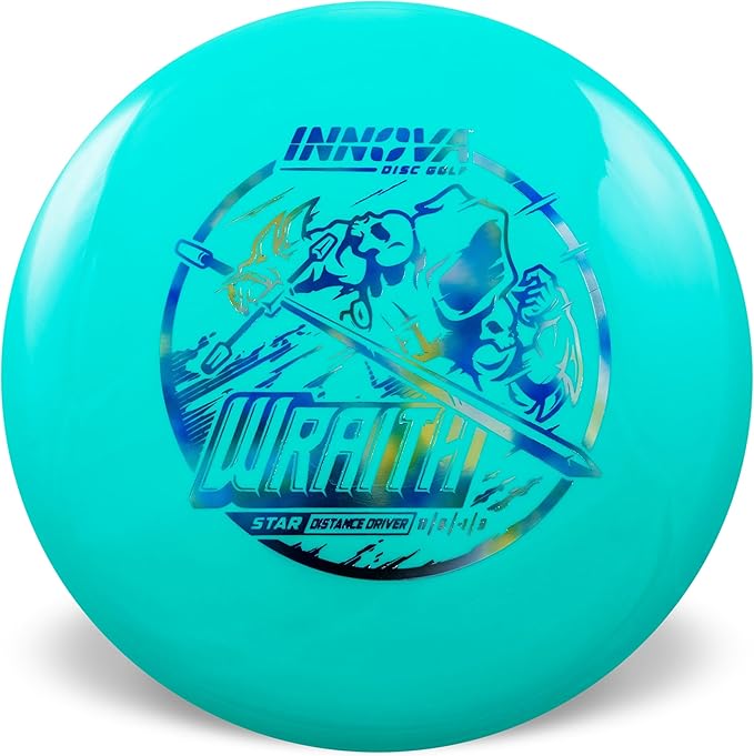 Innova Disc Golf Champion Material Bottom Stamp Star Wraith Golf Disc (Colors may vary)