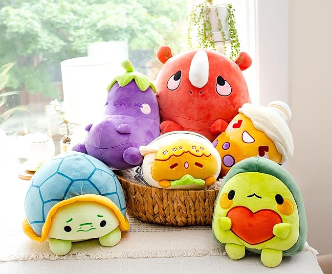 MochiOshis Turtle 12-Inch Character Plush Toy Jinba Osoioshi | Plushie, Huggable Soft Stuffed Animal for Cuddling | Friendly Companion Plush Figure Toy | Officially Licensed MochiOshis Turtle Plushie