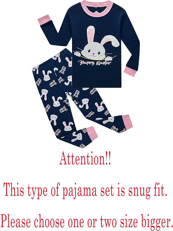 Family Feeling Little Boys Pajamas Sets 100% Cotton Long sleeve Pjs