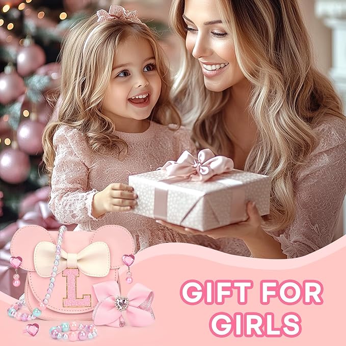 mibasies Toddler Purse Gifts for Girls: 3 Year Old Girl Gifts, Mouse Toys Purse Set