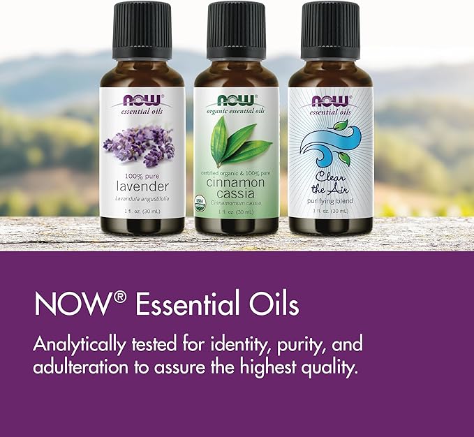 NOW Essential Oils, Take A Zen Ten Roll On, Non-GMO Project Verified, Relaxing Blend, Steam Distilled, Topical Aromatherapy, 10-mL