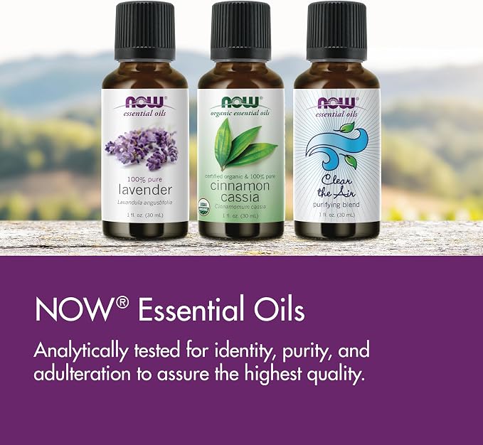 NOW Essential Oils, Helichrysum Oil Blend, Soothing Aromatherapy Scent, Steam Distilled, 100% Pure, Vegan, Child Resistant Cap, 1-Ounce