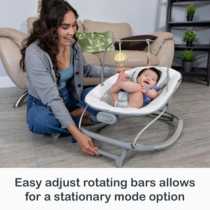 Smart Steps® My First Rocker 2 Bouncer, Two of a Kind Grey