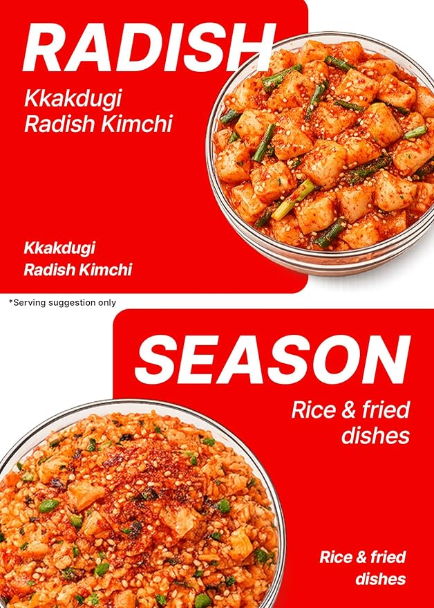 TBK THEBORN Kimchi Seasoning, Korean Kimchi Recipe Spice Mix 1.6kg | Convenient seasoning blend with savory Korean flavor for homemade kimchi, kimchi stew, fried rice and noodles