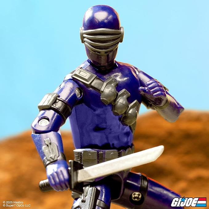 Super7 G.I. Joe Reaction+ Wave 03 (Cartoon) - Wild Bill (Cartoon) Action Figure