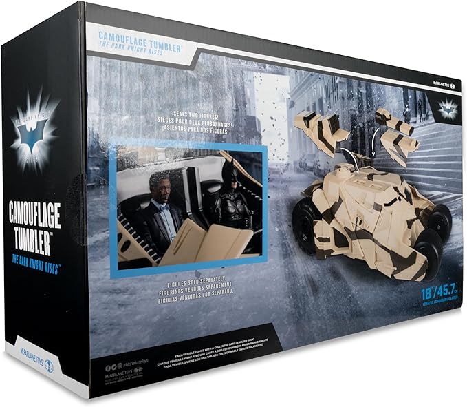 McFarlane Toys - DC Multiverse Camouflage Tumbler (The Dark Knight Rises) Gold Label Vehicle